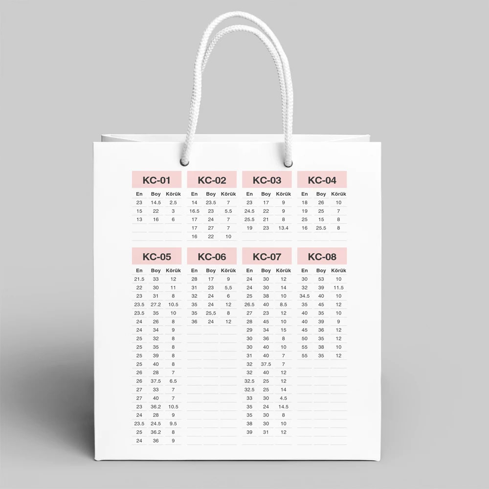 KC-08 Karton Çanta