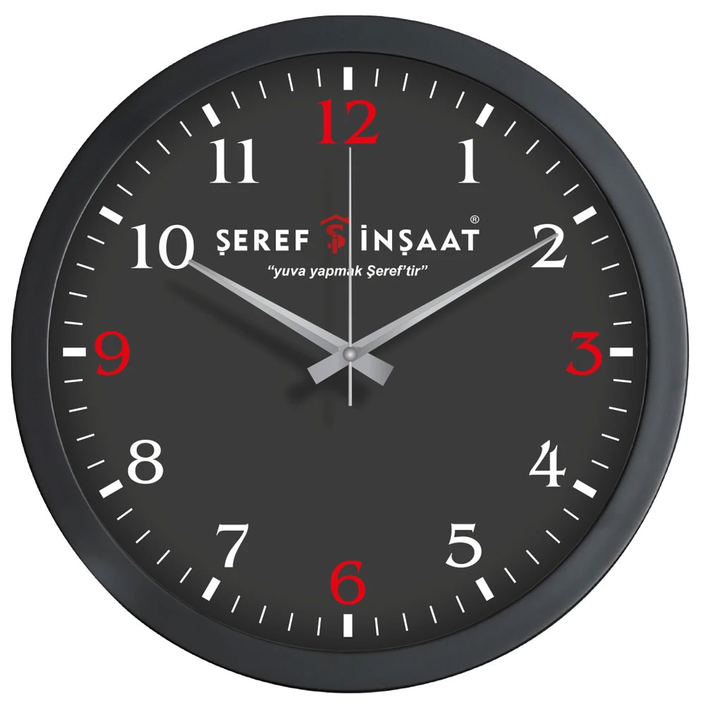 V30-333-S Plastik Duvar Saati