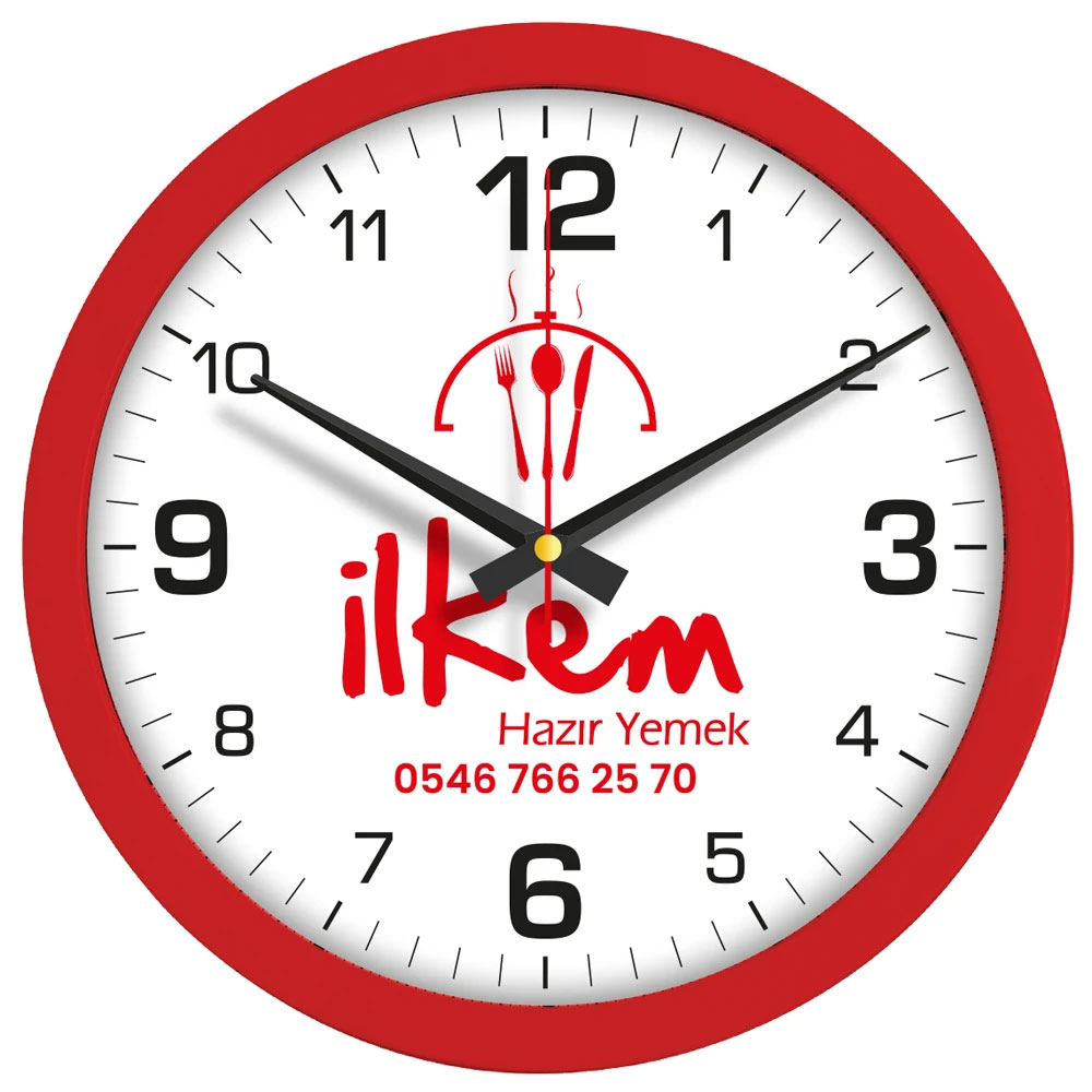 V30-334-K Plastik Duvar Saati