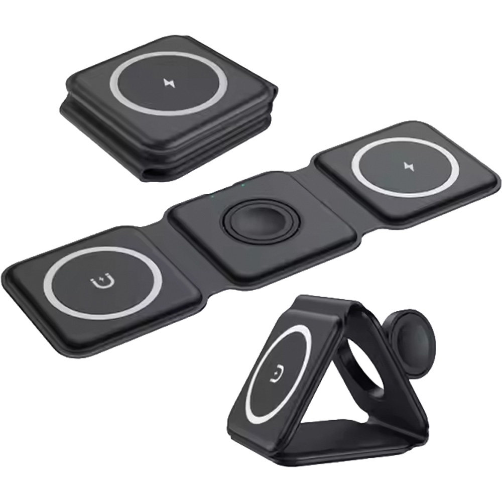 PWB-245-S Wireless 3lü Şarj İstasyonu