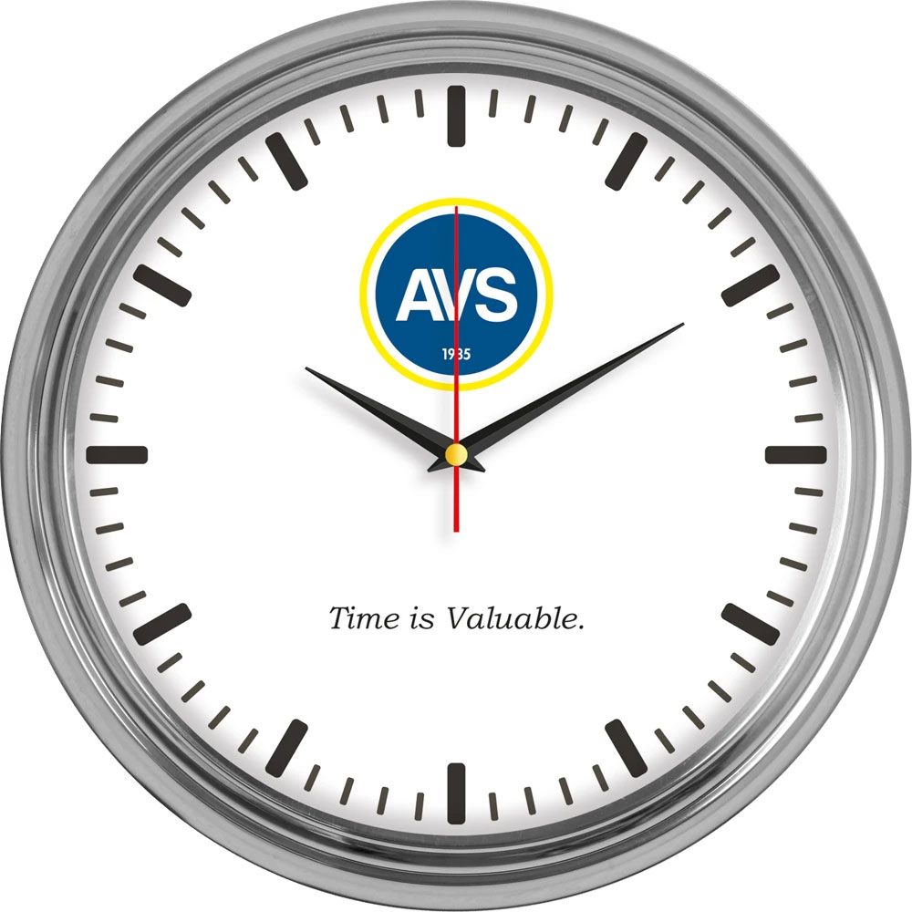 V30-960-B Metal Duvar Saati