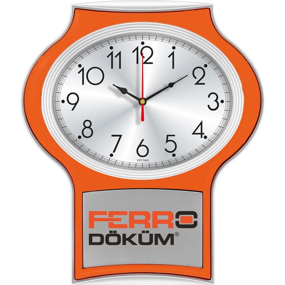 V30-520-T Plastik Duvar Saati