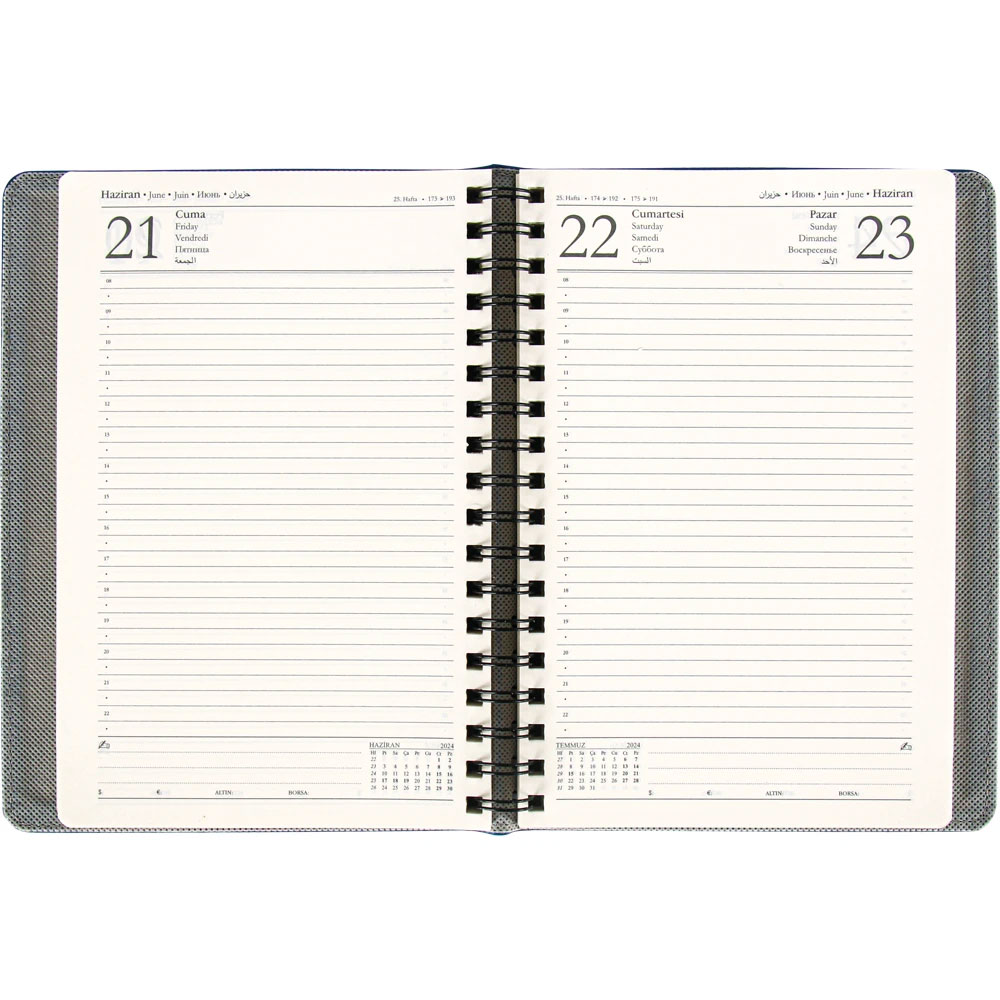 Şekerpınar-K Gizli Spiralli Günlük Ajanda