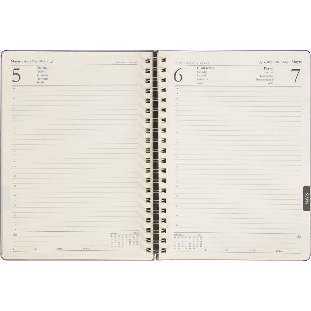 Bostancı-STB Spiralli Günlük Ajanda